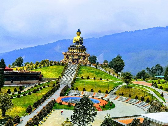 Buddhist Temple With Northeast